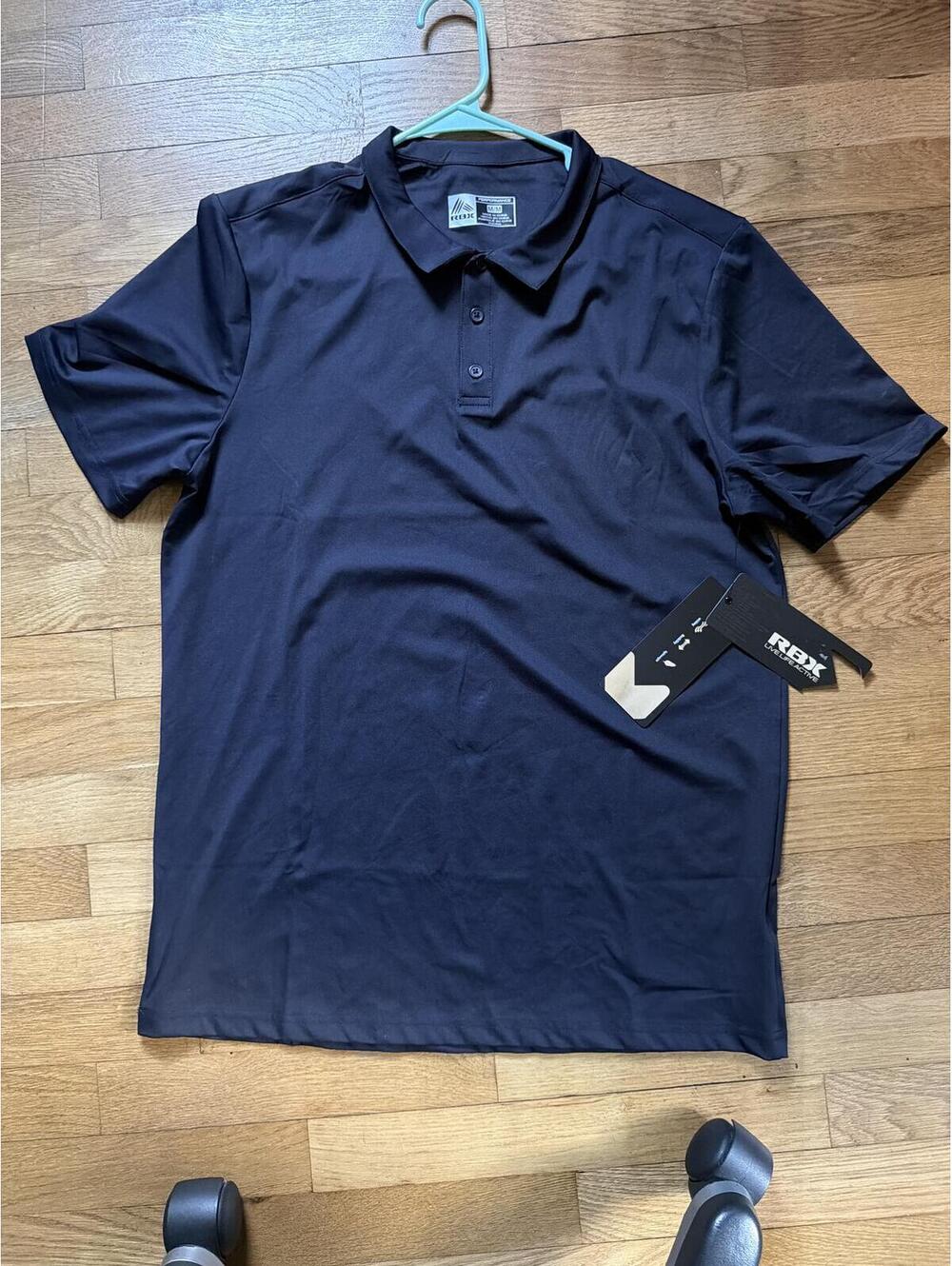Medium - Men - RBX Active Black Performance Polo (NWT)
